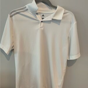 Adidas Men's White Golf Polo Shirt